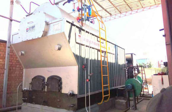 travelling grate briquette boiler,manual feeding boiler,briquette steam boiler