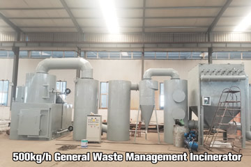 500kg medical waste incinerator,YDF waste incinerator,hospital incinerator