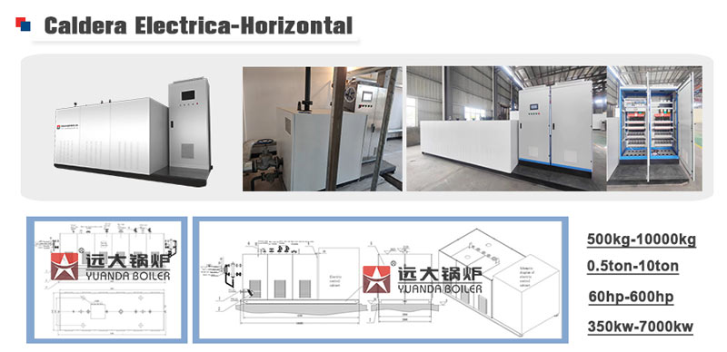 caldera electric horizontal,caldera vapor industrial