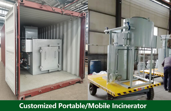 diesel fired incinerator,gas fired incinerator,incinerator for hospital