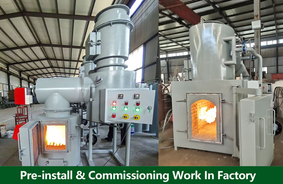 medical waste incinerator,hospital waste incinerator,YDF diesel incinerator