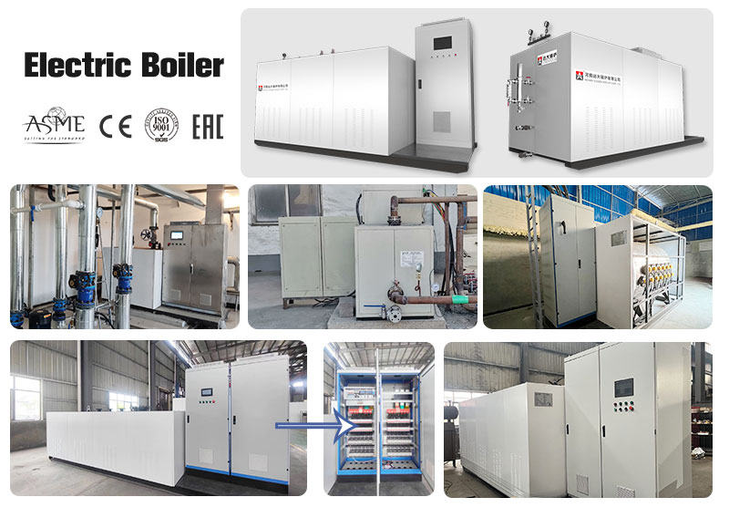 horizontal electric boiler