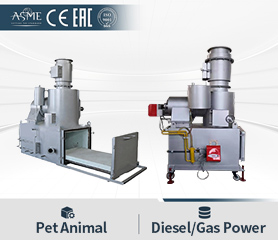 Pet Cremation Incinerator Dead Animal Carcass Waste Management Incinerator Furnace