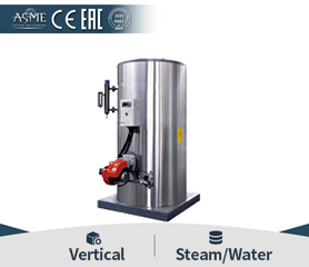 Caldera Gas Diesel Vertical Caldera Vapor/Agua Caliente