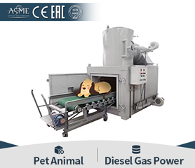 Pets Animals Incinerator Cremation Furnace Dead Animal Waste Carcass Incinerator