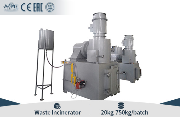 Waste Management Diesel Gas Fired Incinerator