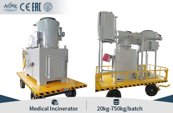 Industrial Waste Incinerator Garbage Rubbish Animal Pet Incinerator Hospital Waste Incinerator 