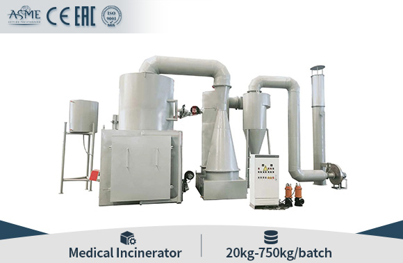 Industrial Waste Incinerator Garbage Rubbish Animal Pet Incinerator Hospital Waste Incinerator 