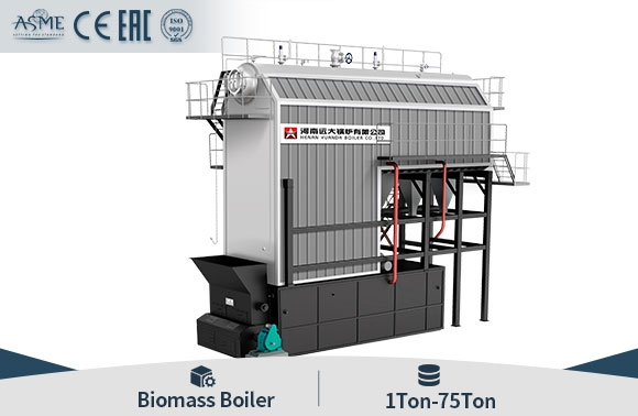 Industrial Bagasse Boiler Reciprocating Grate Biomass Hot Water Steam Boiler