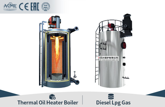 vertical gas thermal oil heater,natural gas thermal oil boiler,YQL thermal oil heater