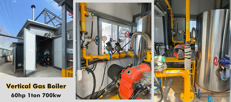 CALDERA de gas de 700 kW