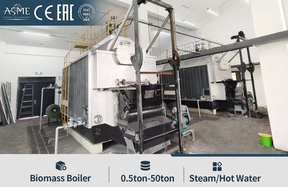 Biomass Husk Fired Boiler