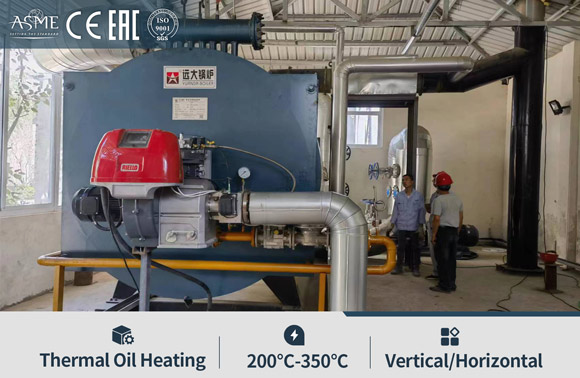 thermal oil boiler for dyeing, hot oil heating system