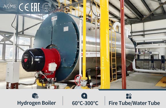 hydrogen fuel gas boiler,hydrogen fired boiler,hydrogen heated boiler