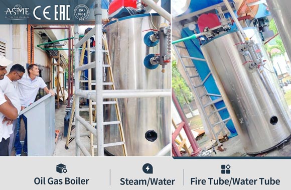 lhs vertical steam boiler,gas oil fired steam boiler,gas oil steam boiler