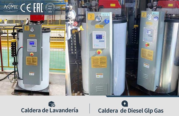 Caldera para lavander&iacute;a,Caldera de Vapor,Generador de Vapor