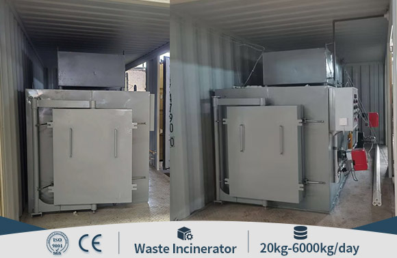 portable medical waste incinerator,mobile waste incinerator