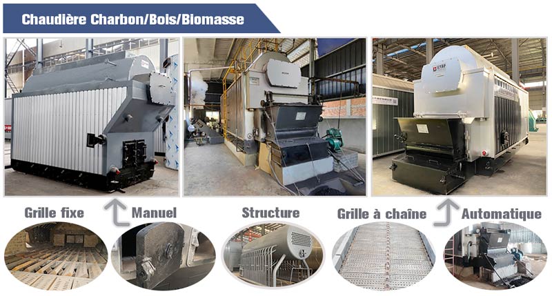 Chaudière Industrielle,Chaudière au Charbon Biomasse