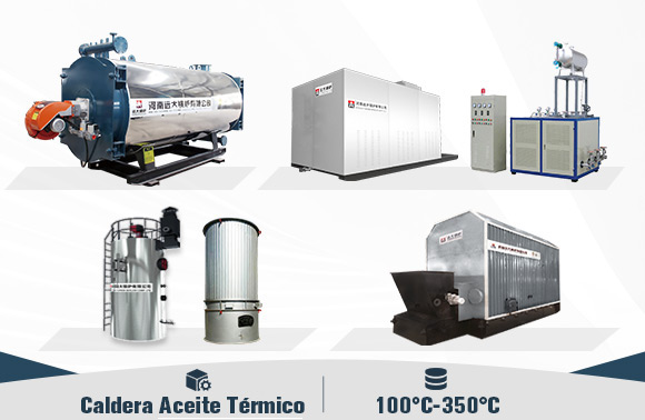 Caldera de aceite termico, caldera de fluido termico, caldera de aceite caliente.