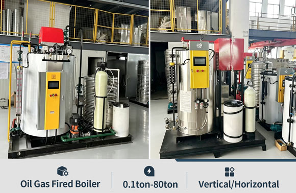 lhs vertical steam boiler,gas oil fired steam boiler,gas oil steam boiler