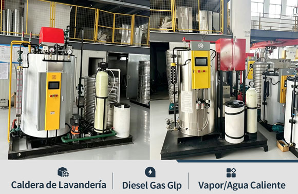 Caldera para lavander&iacute;a,Caldera de Vapor,Generador de Vapor