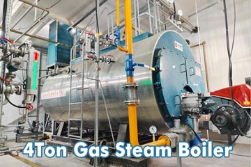 4000kg steam boiler,fire tube boiler,natural gas boiler