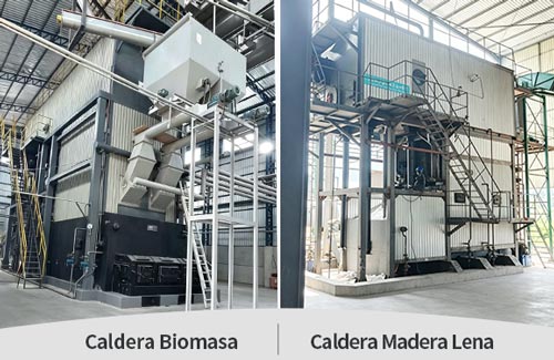 Caldera de Biomasa Madera