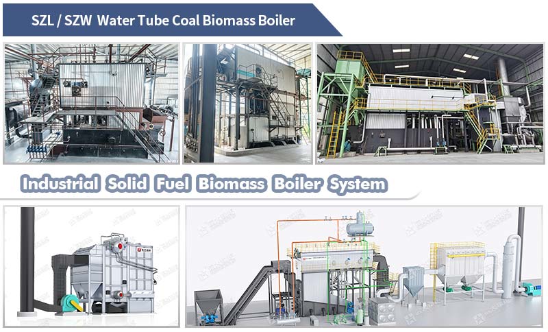 water tube biomass boiler,szw boiler,reciprocating grate boiler