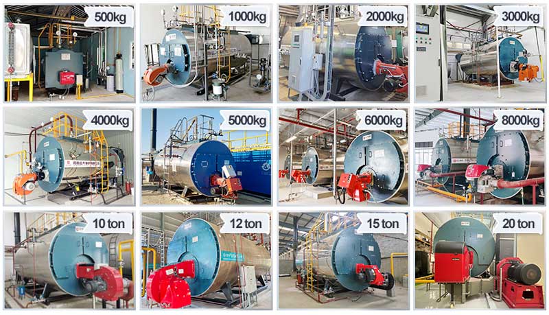 horizontal oil gas boiler,fire tube boiler,industrial steam boiler