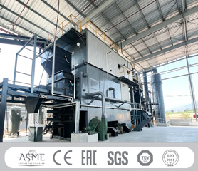 Reciprocating Grate Biomass Boiler